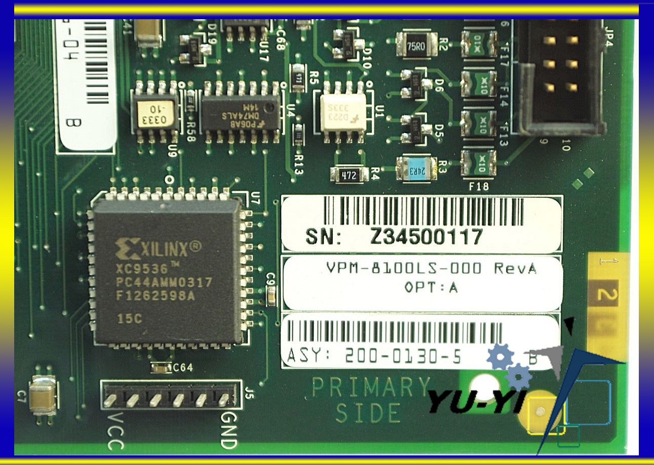 COGNEX VISION BOARD VPM-8100LS-000 Rev A 801-8136-04 B - PLC DCS SERVO  Control MOTOR POWER SUPPLY IPC ROBOT